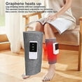 thumbnail image 2 of Appareil de Massage pour les Jambes avec Chaleur et Compression, Masseur pour les Jambes à Pression d'Air, Recharge USB, Tout Inclus, Écran LED, Appareil de Massage Chauffant pour les Jambes avec 5 Niveaux, 2 of 5