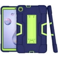 thumbnail image 1 of Mignova for Samsung Galaxy Tab A 8.4 Inch 2020 Model SM-T307,Hybrid Heavy Duty Full-Body Shockproof Armor Rugged Protective Case Cover with Stand for Samsung Galaxy Tab A T307(Navy/Green), 1 of 6