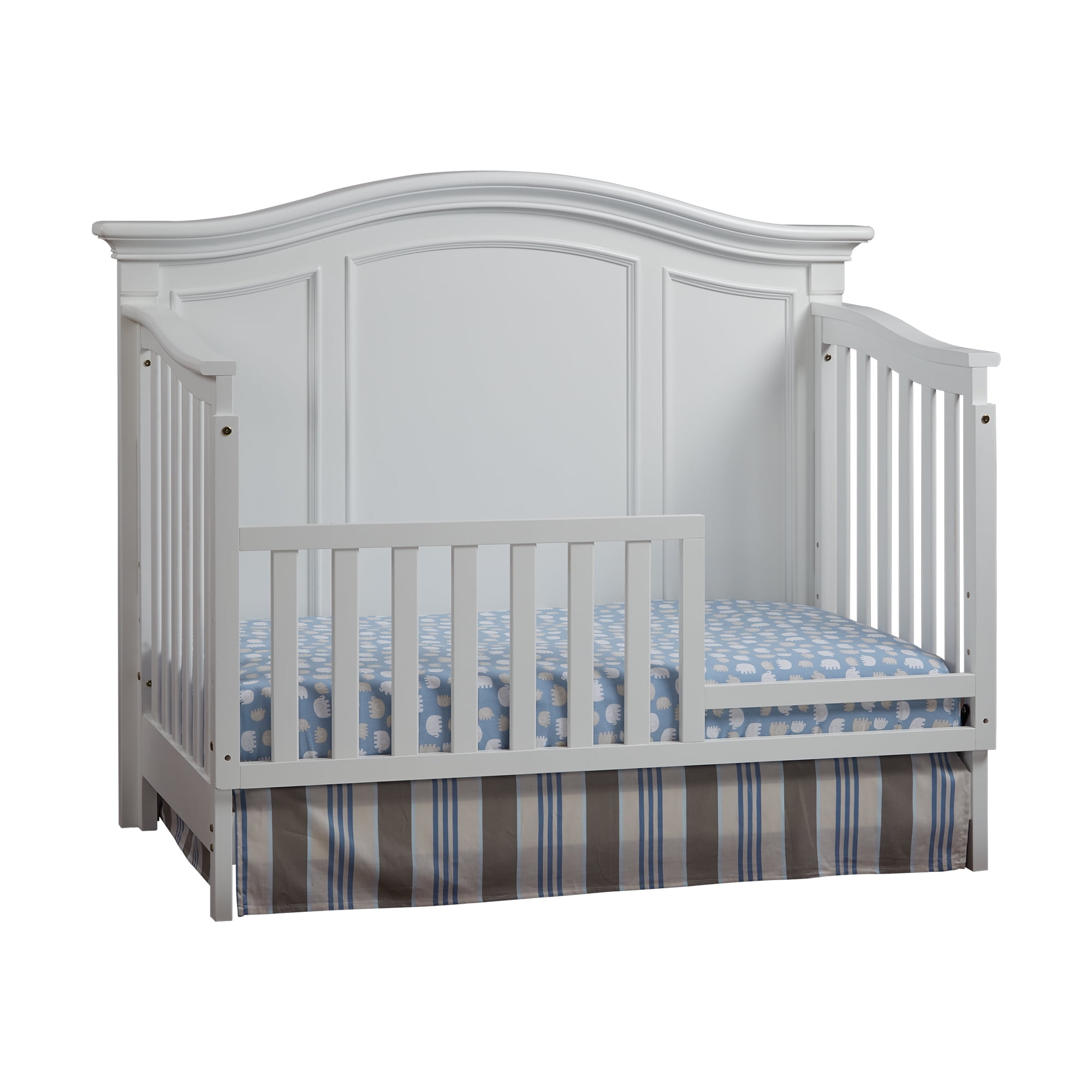 Baby Cache Glendale 4-in-1 Convertible Crib in Pure White