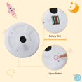 thumbnail image 4 of RedSwing  LED Climbing Rope Swings for Trees, Heavy Duty Plastic Disc Swing Seat for Kids and Adults with Hanging Strap and Snap Hooks, Multicolor, 4 of 9