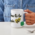 thumbnail image 4 of CafePress - Grandma To Bee - 15 oz Ceramic Large White Novelty Mug, 4 of 6