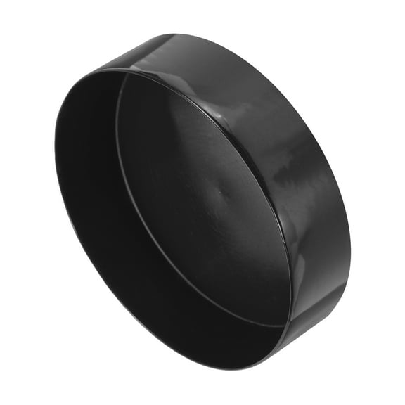 Uxcell 190mm (7 1/2") ID Rubber End Caps, Pipe & Fence Post Protectors Flexible End Caps for Industrial Pipes, Metal Tubing, Outdoor Fencing, Black