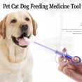thumbnail image 3 of Flmtop Comprimé de Médicaments pour Chien Chiot Chat Capsule Comprimé Liquide Compte-Gouttes Pipette Outil d'Alimentation Rouge, 3 of 9