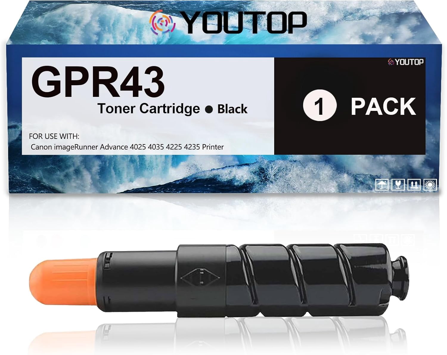 Canon GPR-57 Black Standard Yield Laser Toner Cartridge (0473C003