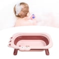 thumbnail image 3 of Collapsible Baby Bath Tub, Large Capacity, Stable Support, Prevent Slipping, Comfortable Bath With Safe Material, 3 of 8