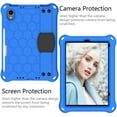 thumbnail image 2 of Kids Friendly Tablet Case for iPad mini 6th Gen 8.3" 2021, Heavy Duty Wristband Shoulder Strap Crossbody Lanyard Cover with Kickstand Military Grade Anti-Drop Shockproof Case, Blue, 2 of 6