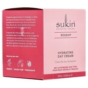 Sukin Hydrating Day Cream, Rosehip, 4.06 fl oz (120 ml)