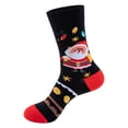 thumbnail image 2 of Penkiiy Middle Socks for Men Women Mens Unisex Christmas Gifts Casual Winter Warm Cotton Socks Knit Soft Long Socks Black Socks, 2 of 2