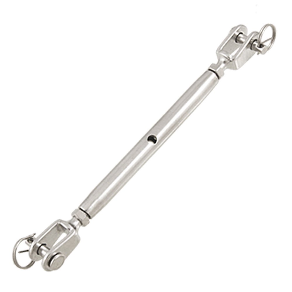 304 Stainless Steel Jaw Jaw Turnbuckle Rigging Bottle Screw 23/64" Body
