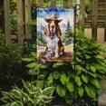 thumbnail image 2 of Basset Hound Cowboy Welcome Garden Flag, 2 of 5