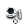 thumbnail image 4 of Tapa de tornillo delantero Yashi Para YZF R15 V3 color plateado, 4 of 5