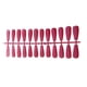 thumbnail image 5 of Uñas postizas Qarigey 24 piezas en Rosa roja, 5 of 6