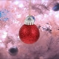 thumbnail image 4 of Greenadscape 10pcs DIY Christmas Ornament Tops Caps Plastic Silver for Crafting, 4 of 5