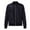 Black, variant on Fanient Women's Cropped Bomber Jacket Lightweight Casual Zip up Outerwear Long Sleeve Windbreaker with Pockets
