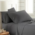 thumbnail image 1 of Southshore Fine Living Inc. Ensemble de Draps Classique Doux et Confortable 3 Pcs Simple Ardoise, 1 of 3