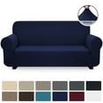 thumbnail image 1 of XLarge Sofa Slipcover, One Piece High Stretchy Couch Cover, Machine Washable Spandex Jacquard Fabric, Bottom Elastic Easy to Install, 1 of 7