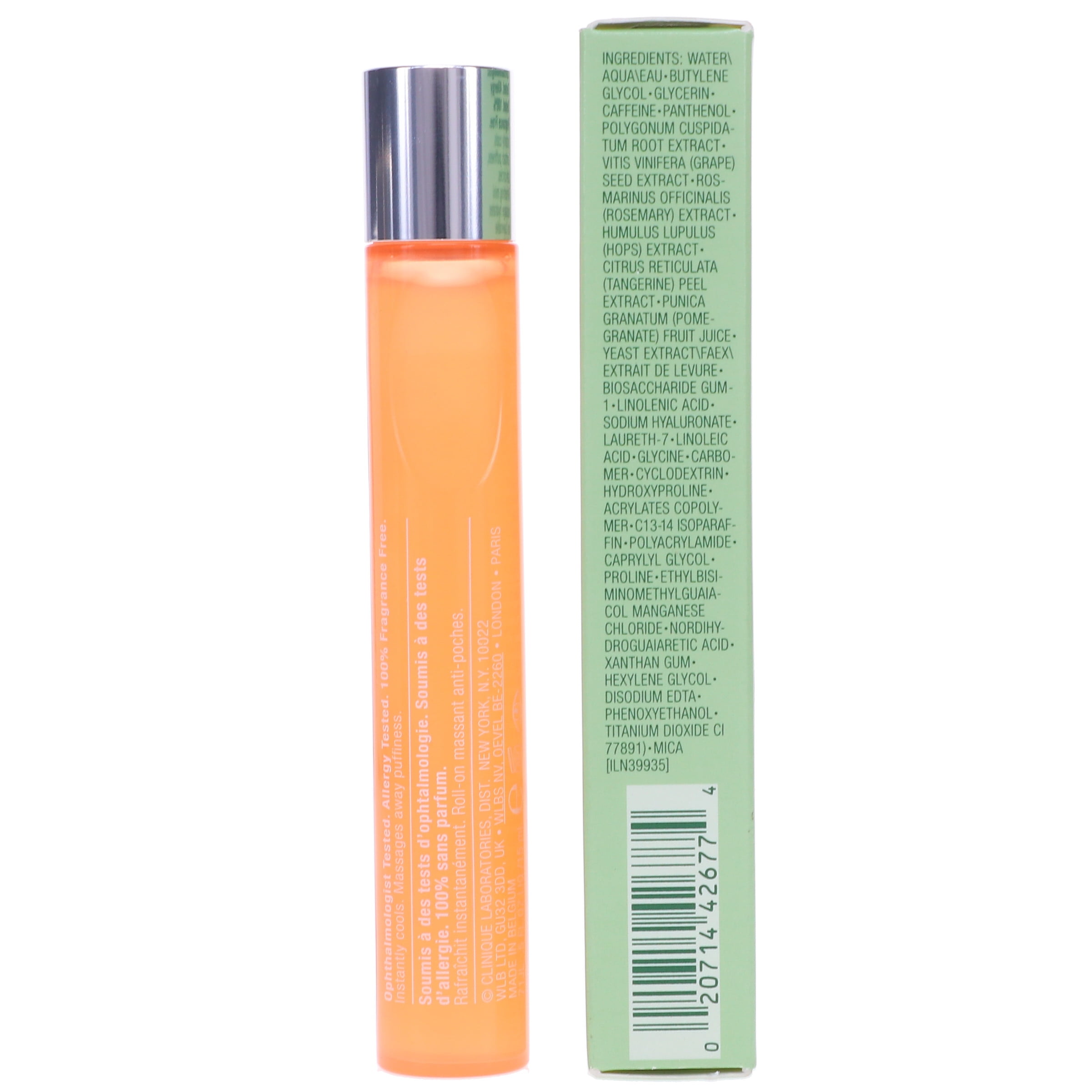 Clinque All About Eyes De-Puffing Eye Masage .5 OZ.