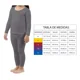 thumbnail image 3 of Conjunto Ropa Termica Afelpada Gris Niño Niña, 3 of 6