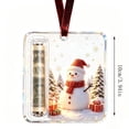 thumbnail image 2 of FeiBiQiuBi Christmas Cash Gift Ornament, Acrylic Christmas Money Holder for Cash, Funny Holiday Xmas Tree Hanging Ornaments Decor, Gifting Cash Birthday Graduation Back to School Gifts, 2 of 6