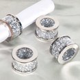 thumbnail image 1 of servilleteros de cristal, servilleteros llenos de diamantes rotos, servilleteros de papel, 1 of 5