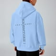 thumbnail image 2 of Y-Sunset Christian Hoodies for Kids Boys Religious Jesus Hoodie Faith Cross Sweatshirts Vintage Bible Verse Graphic Pullovers, 2 of 8