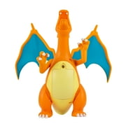 Pokemon Charizard Deluxe Feature Figure - Includes 6-inch Interactive Charizard Figure plus 2-inch Pikachu Figure with Figure Launcher