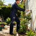 thumbnail image 2 of TOPTIE Men's Long Sleeve Coverall, Action Back Coverall Relaxed Fit, Work Wear Suit, Navy Coverall, 2 of 11
