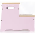 thumbnail image 4 of Storage Step Up Guidecraft pintada a mano con temática de princesa, rosa, 4 of 6