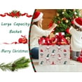 thumbnail image 3 of BOOHIT Christmas Gift Baskets Family Empty Women Hamper Cute Storage Bin Holiday Decor (Dance Gnome), 3 of 7
