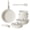 Beige, variant on odorsTT 12-Piece Nonstick Pots and Pans Set - Kitchen Cookware with Removable Handles - Ideal for Home Cooking - Black