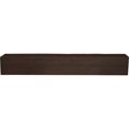 thumbnail image 4 of 6"W x 6"H x 22'L 2-Sided (L-beam) Sandblasted Endurathane Faux Wood Ceiling Beam, Espresso Finish, 4 of 17