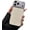 White, variant on Love Heart Leather Back Bling Glitter Camera Protect Phone Case for iPhone (Pink,iPhone 15 Pro)
