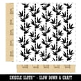 thumbnail image 2 of Bamboo Pattern Square Rubber Stamp Stamping Scrapbooking Crafting - Large 2.75in, 2 of 7