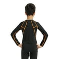 thumbnail image 4 of LANBAOSI 2 Pack Boys Compression Base Layer Shirts Athletic Sports Size 5, 4 of 8