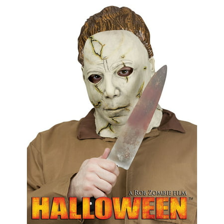 Michael Meyers Mask and Knife Set Adult Halloween Accessory