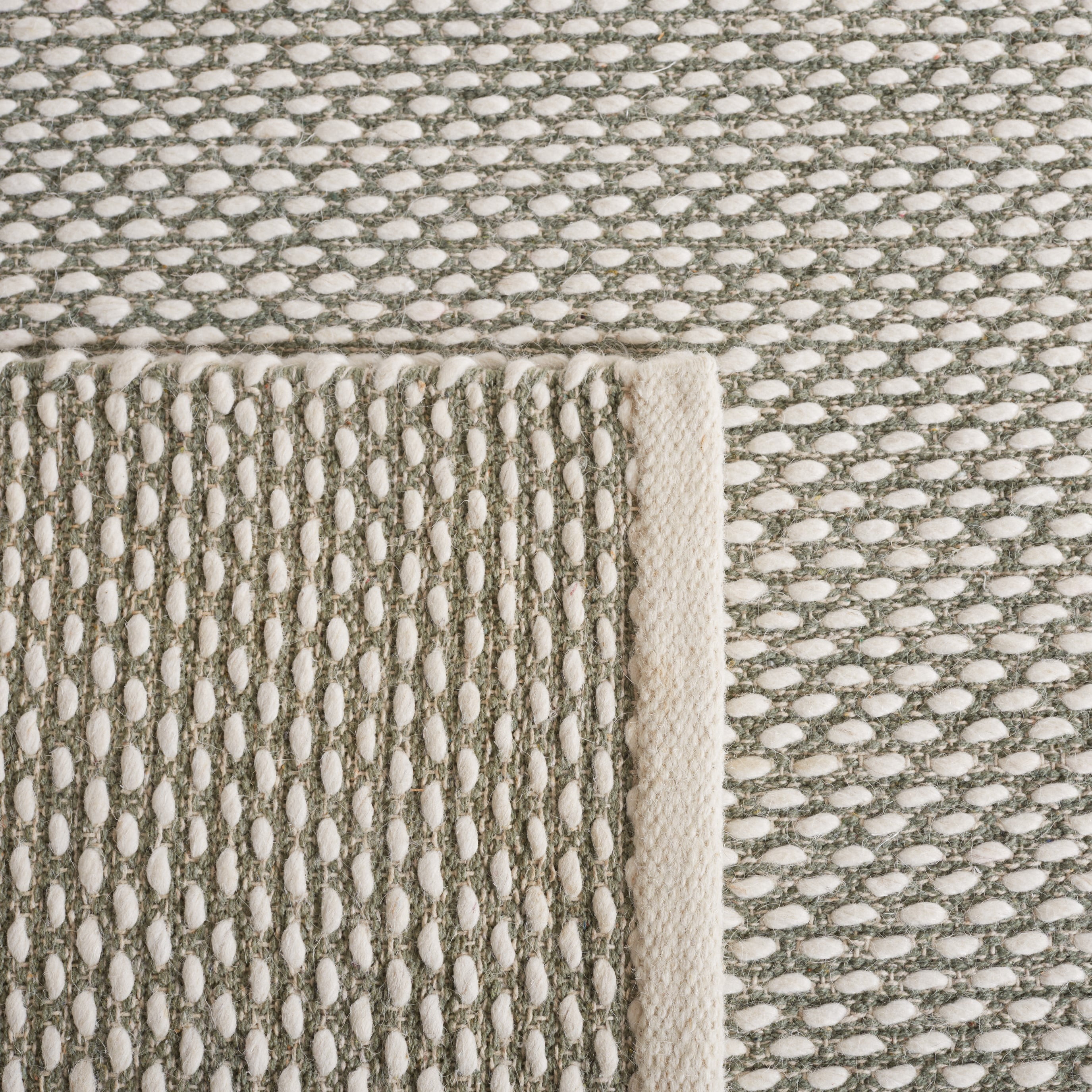 SAFAVIEH Vermont York Solid Area Rug, Green, 4' x 6'