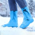 thumbnail image 3 of Couvre-chaussures Réutilisables en Silicone Protecteurs contre la Pluie pour Randonnée en Plein Air Camping Aventures, 3 of 5