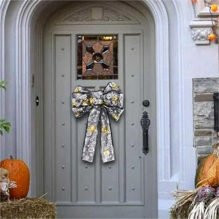 

Bowknot Decorate Bowknot Door Hanging Ambience Decoration For Party With Light