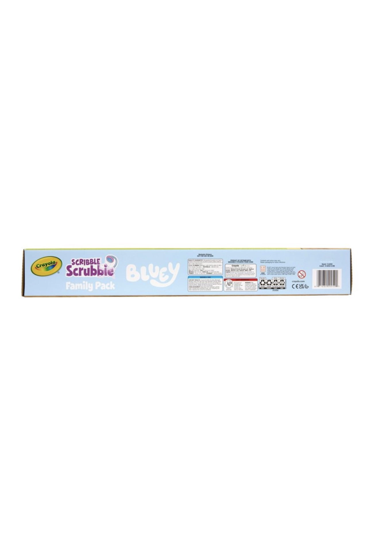 Crayola Scribble Scrubbie 80pc Bluey Family Pack Gift