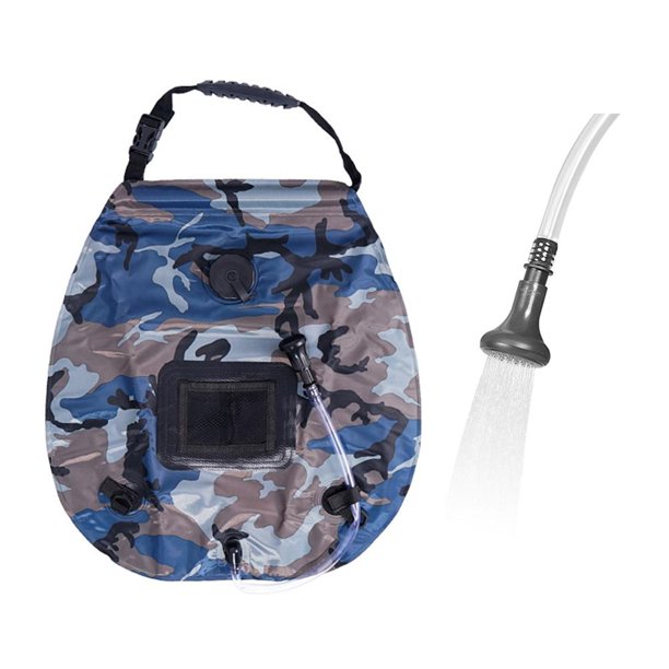 Bolsa De Ducha Portátil Para Acampar, Bolsa De Almacenamiento De Agua Para Campamento De 20L, Bolsa De Baño De Pvc A Prueba De Fugas Solar, Bolsa De Ducha Solar Para Acampar Al Aire Libre Guardurnaity OD013597-00
