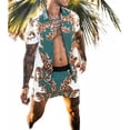 thumbnail image 1 of Conjunto Camisa Casual Para Hombre Conjunto Playa Hawaiana A, 1 of 3