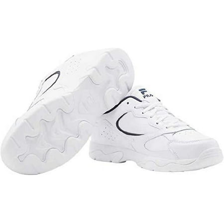 Fila Tri Runner Men Athletic Shoes In White Navy, 9