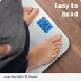 thumbnail image 4 of Greater Goods AppSync Scale for Body Weight, Scale with BMI, Body Fat, Muscle Mass, High-Precision, Backlit Display, 400 lb Capacity, Silver, 4 of 7