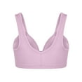 thumbnail image 4 of RKSTN Bras for Women Front Closure Plus Size Full Coverage Bra Solid Color V Neck Underwire One-Piece Everyday Underwear, 4 of 9
