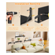 thumbnail image 2 of Repisas Flotantes Madera Modernas Estantes Baño Topon 4 Pzs Malubero Negro, 2 of 5
