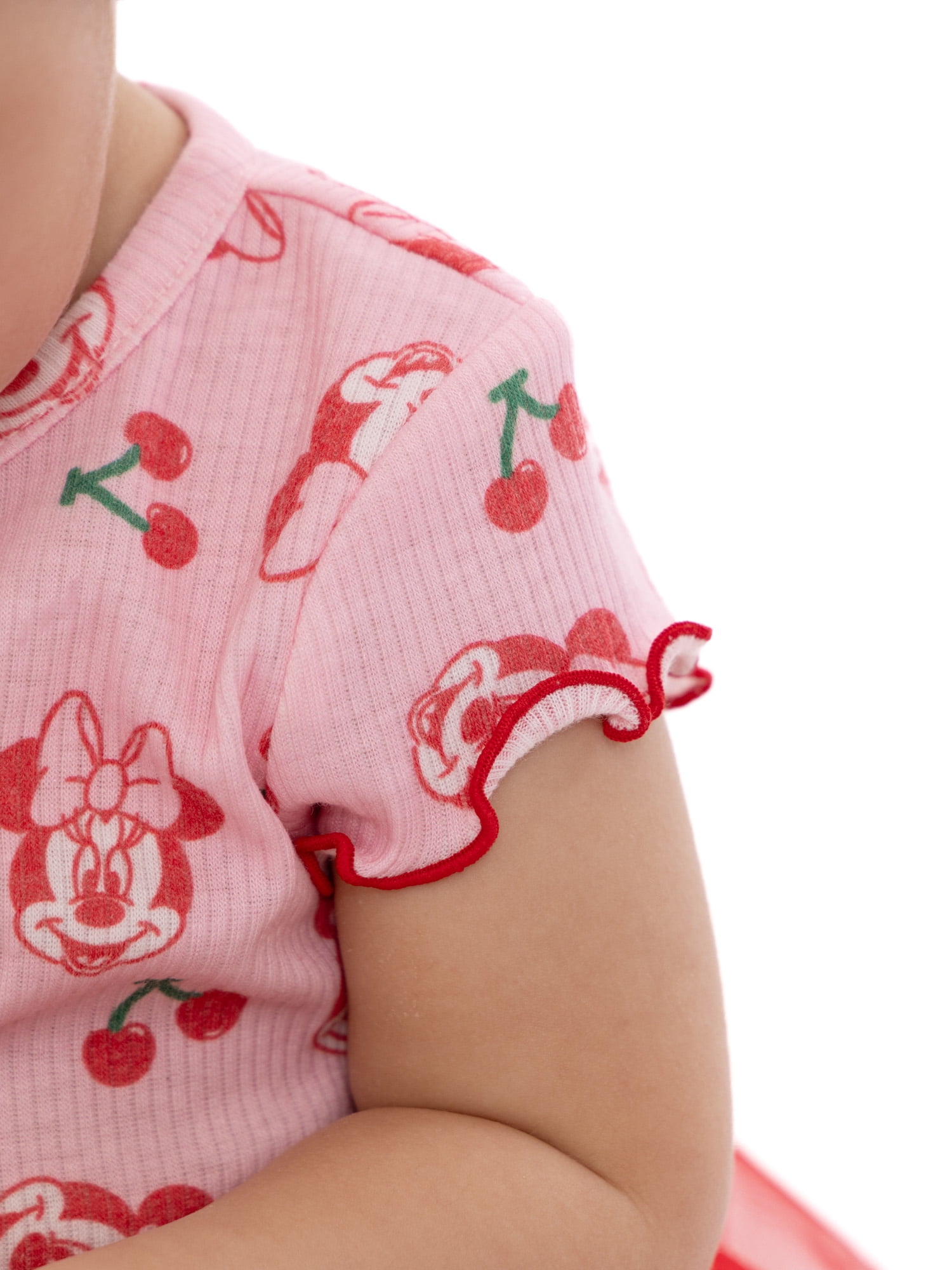 Minnie Mouse Baby Girls Tutu Dress Bodysuit and Matching Headband, 2-Piece, Sizes 0/3M-24M