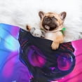 thumbnail image 3 of Pofeuu Neon Toy Cat Reflections Print Puppy Blanket,Dog Blankets,Pet Blanket Cozy Cat Blankets for Indoor Cats, Fuzzy Pet Blanket for Kitten Doggy Dog Blankets-Large, 3 of 8