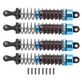 thumbnail image 2 of 1/10 Scale 95mm RC Shock Absorbers, Aluminum Alloy Oil Filled 4 Pack Set for Off Road Crawling High Speed Racing Performance Upgrade, 2 of 7