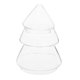 thumbnail image 1 of Tarro de cristal con tapa para dulces de Navidad, transparente, de 220 ml, para guardar galletas navideñas, para decorar fiestas navideñas., 1 of 7