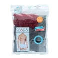 thumbnail image 1 of Bóxer Zaga para Hombre, Multicolor Corto con Diseños de Detalles Estampados 3 Piezas Talla CH, 1 of 4